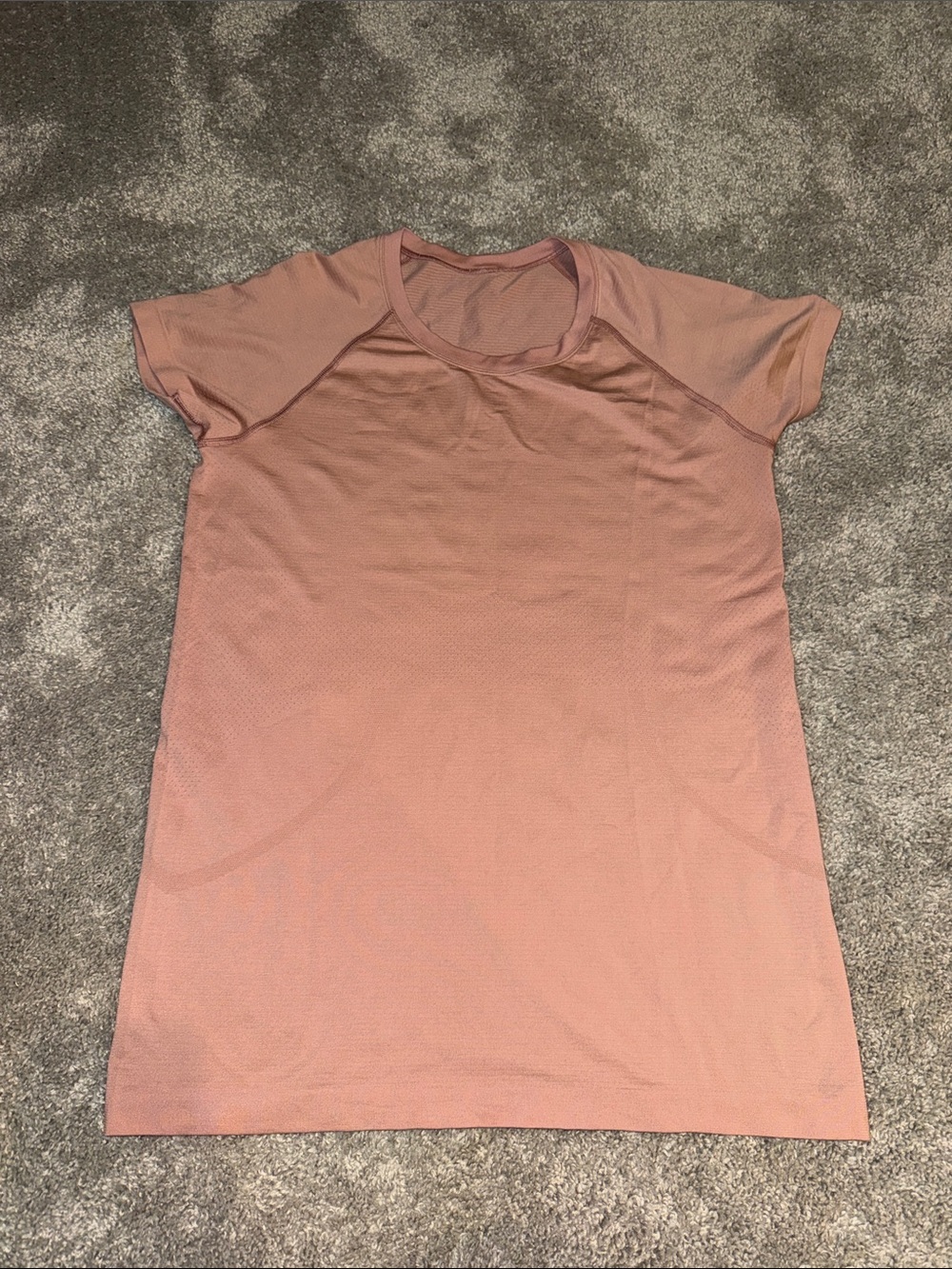 lululemon athletica Short Sleeve Performance Tee in Dusty Mauve